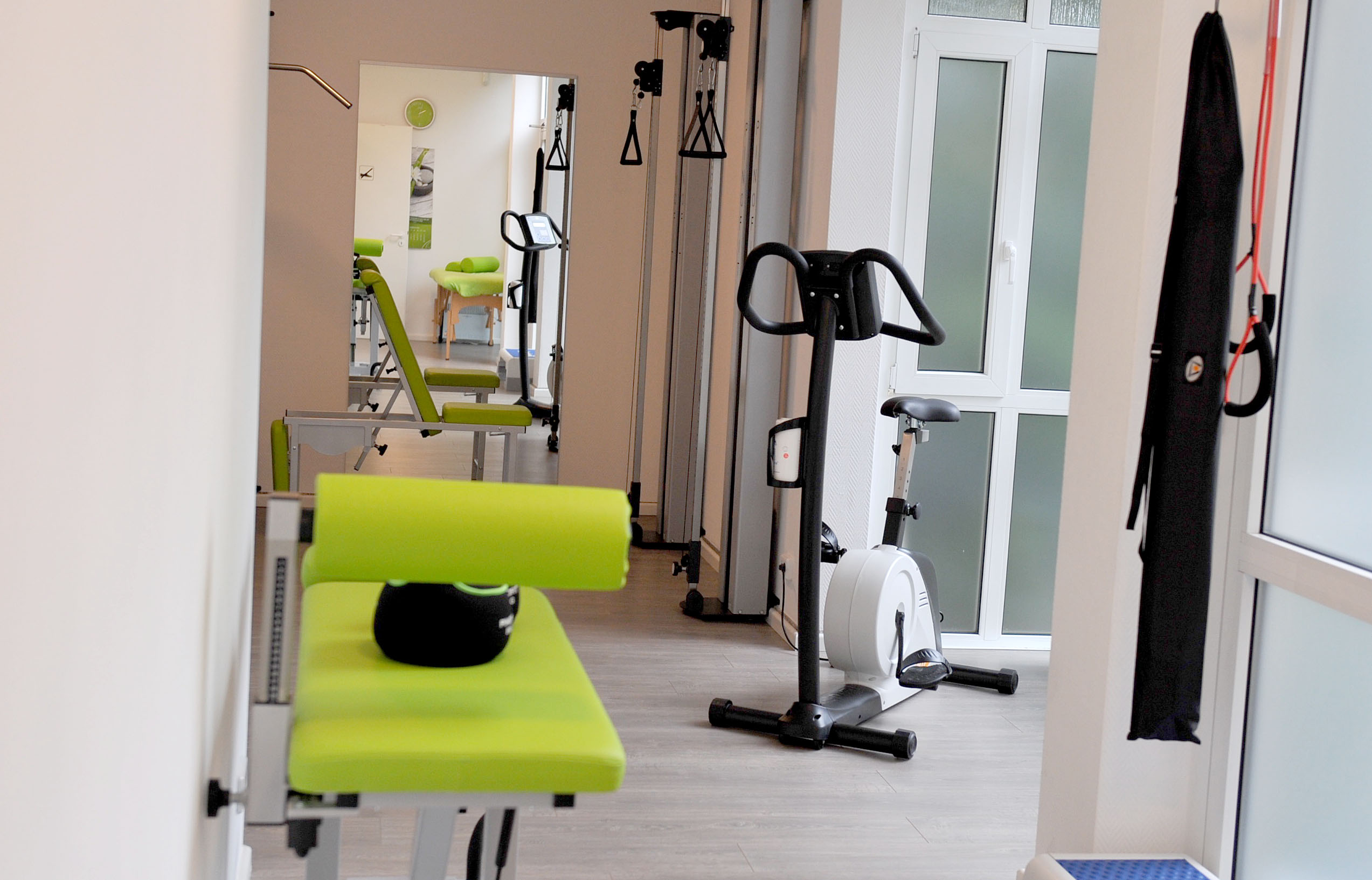 Physiotherapeuten Trainingsraum